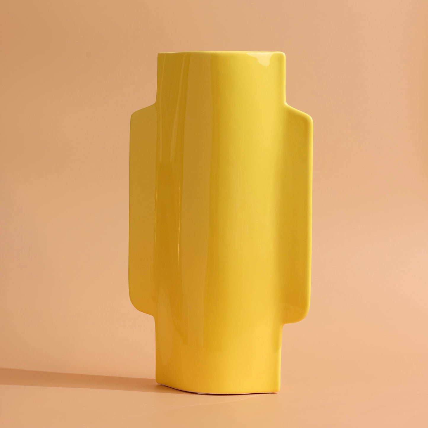 Modern colored vase