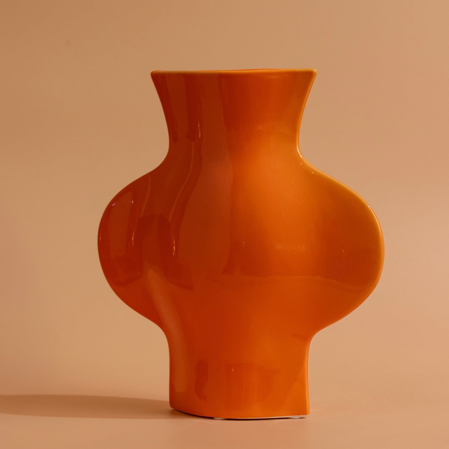 Modern colored vase