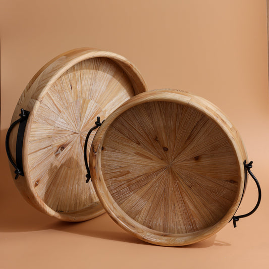 Rustic Tray Set