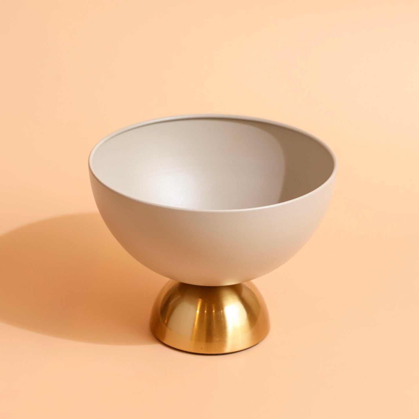 Golden Base Accent Bowl