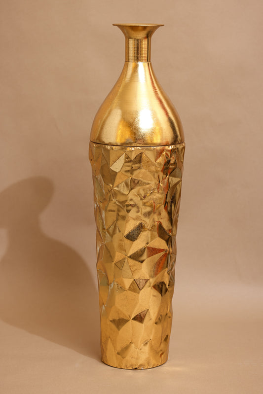 Golden Radiance Vase Set