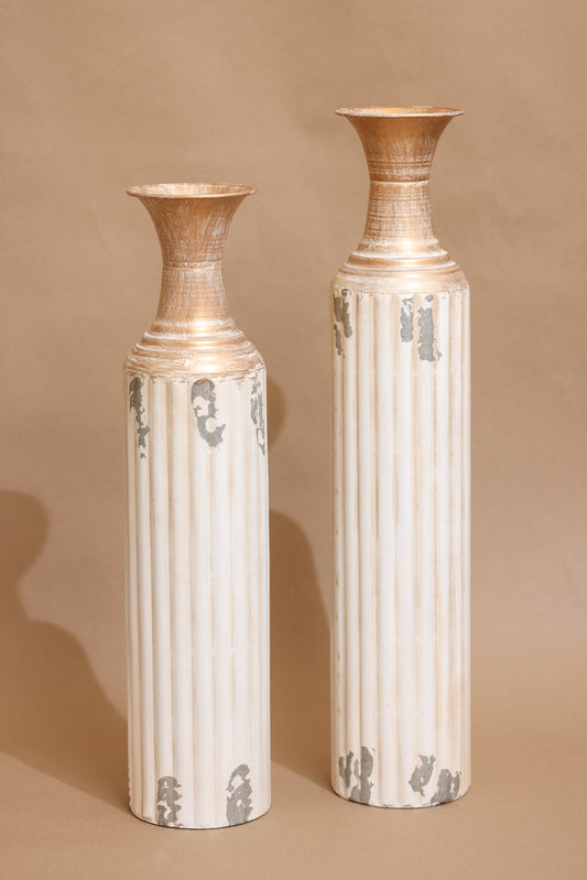Gold-Tipped Vase